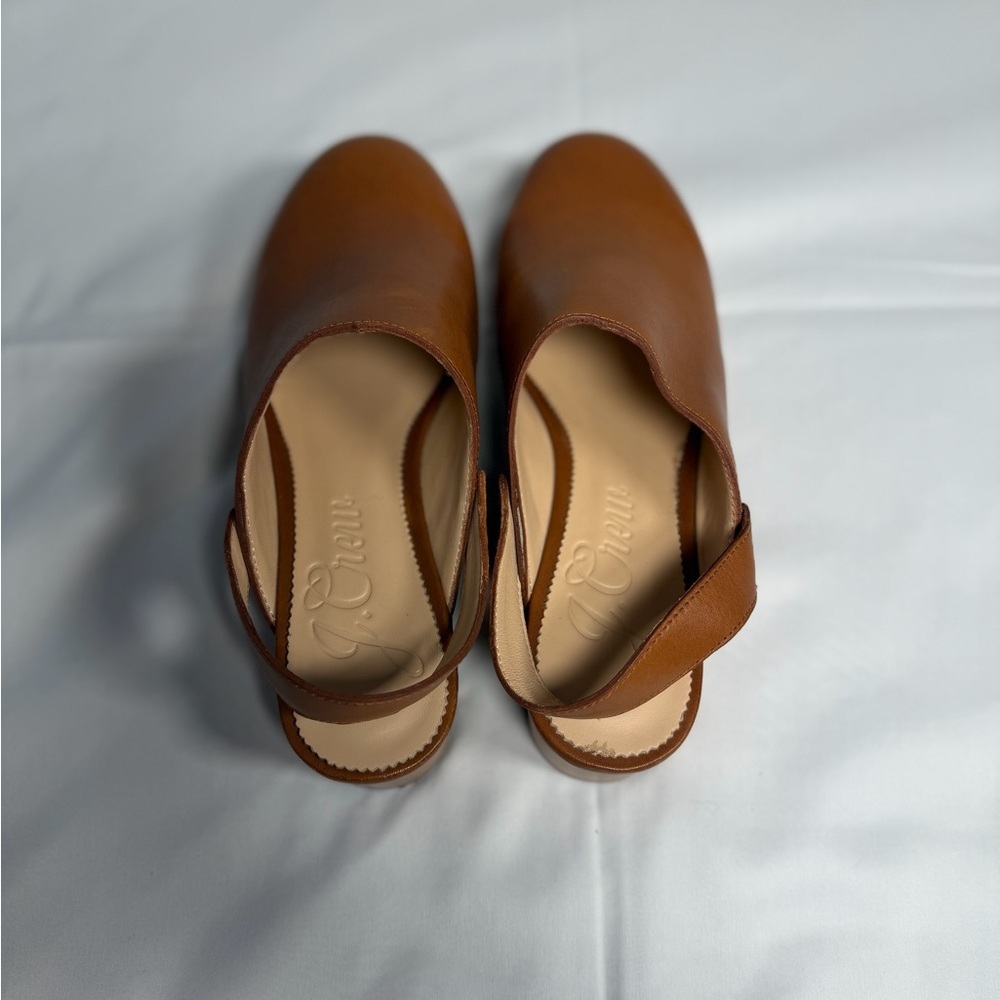 J Crew Convertible Leather Clogs, size 7.5. - Picture 5 of 7